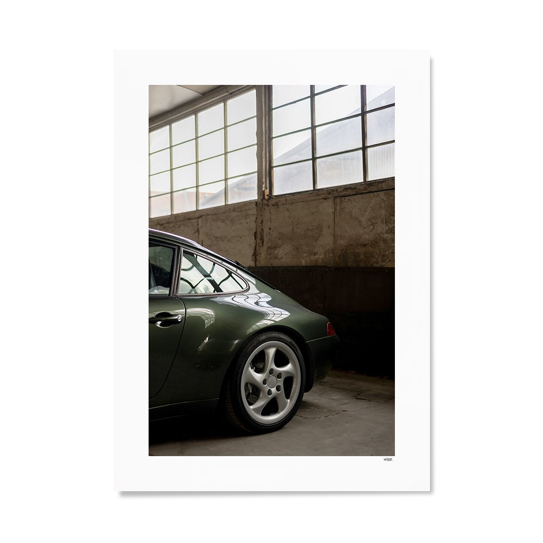 Poster van Classic Green | WIJCK.